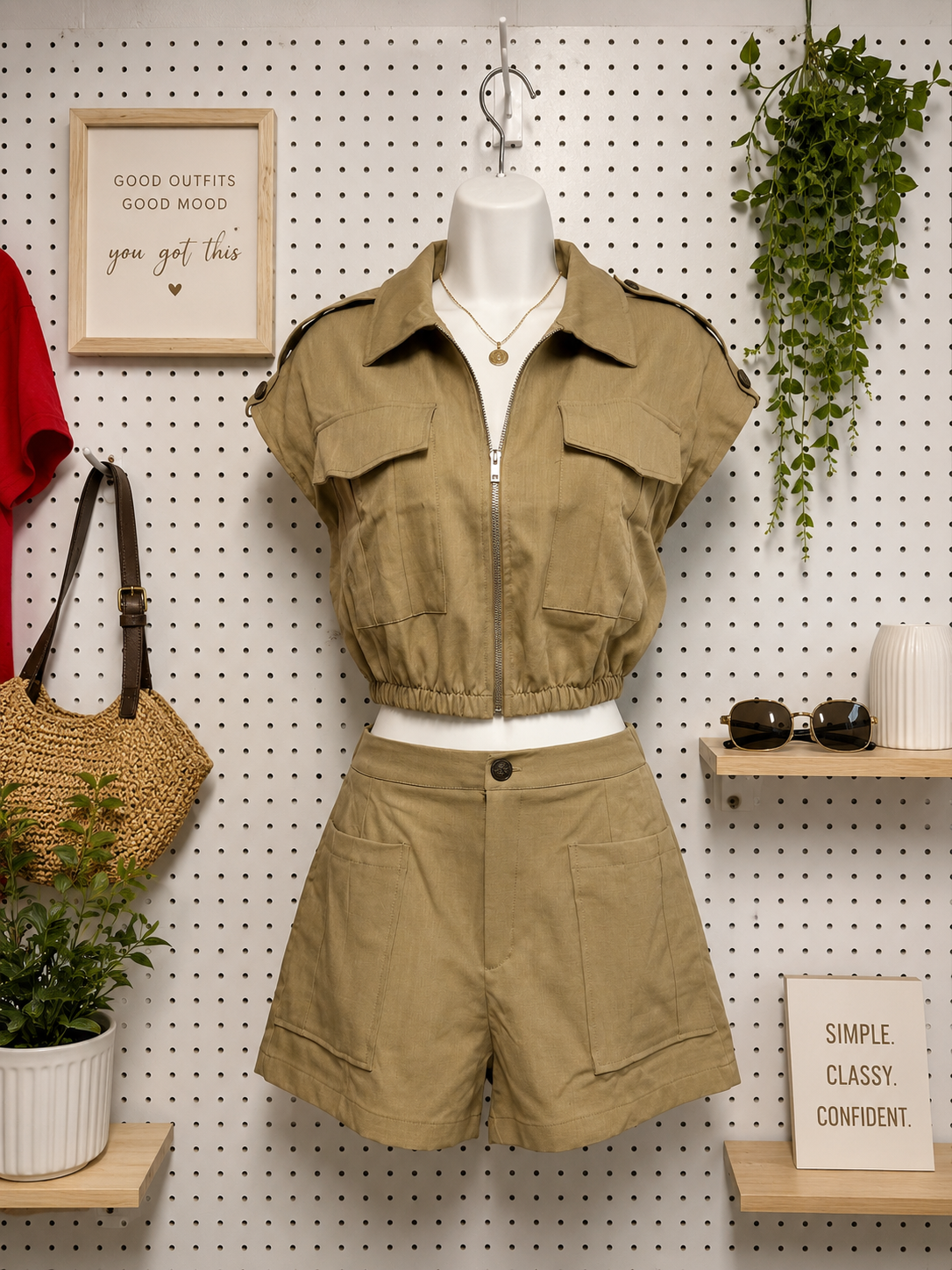Safari Utility Co-Ord Set
